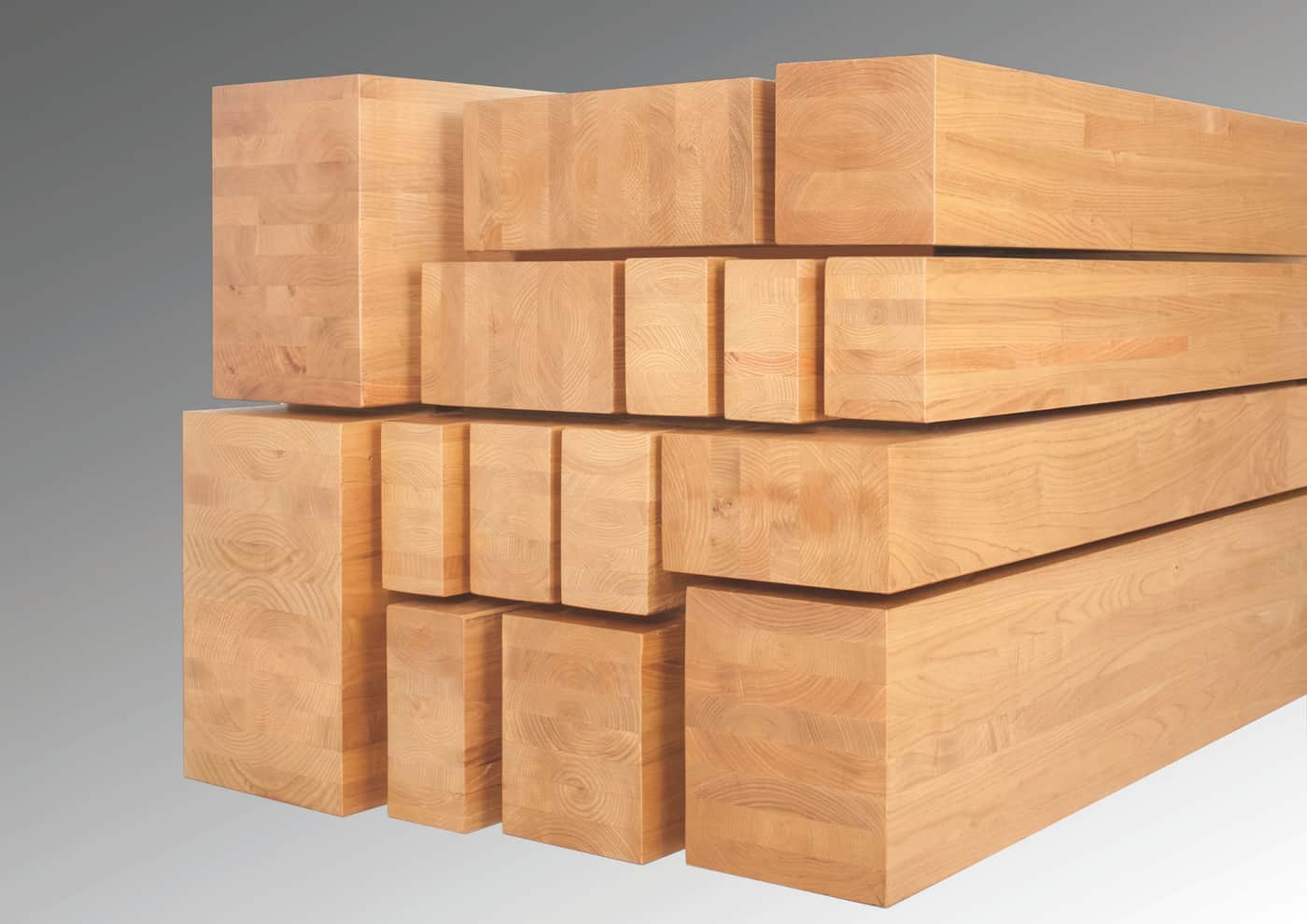 The Siero Lam end-jointed laminated chestnut beam