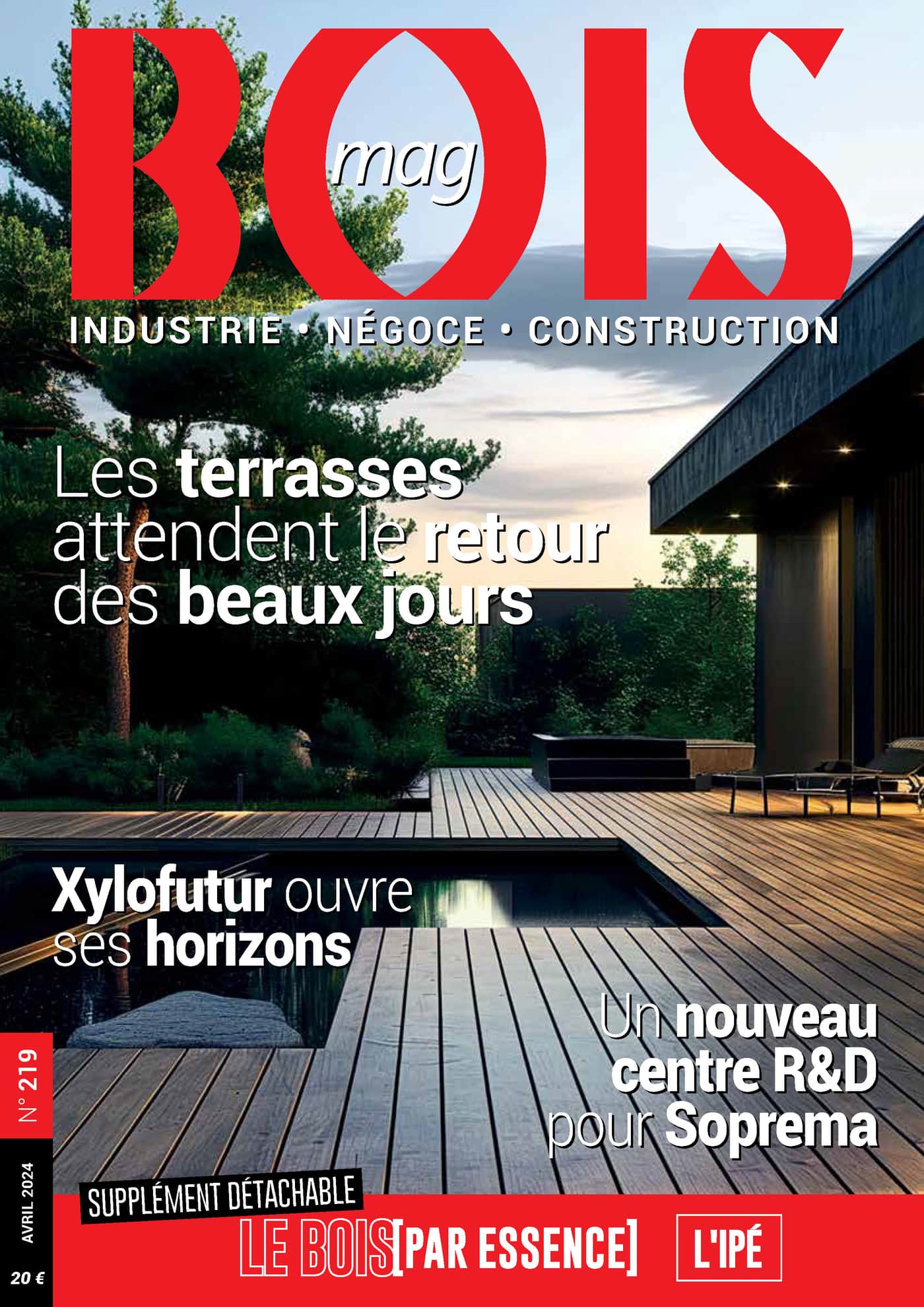 Couverture de BOISmag n°219