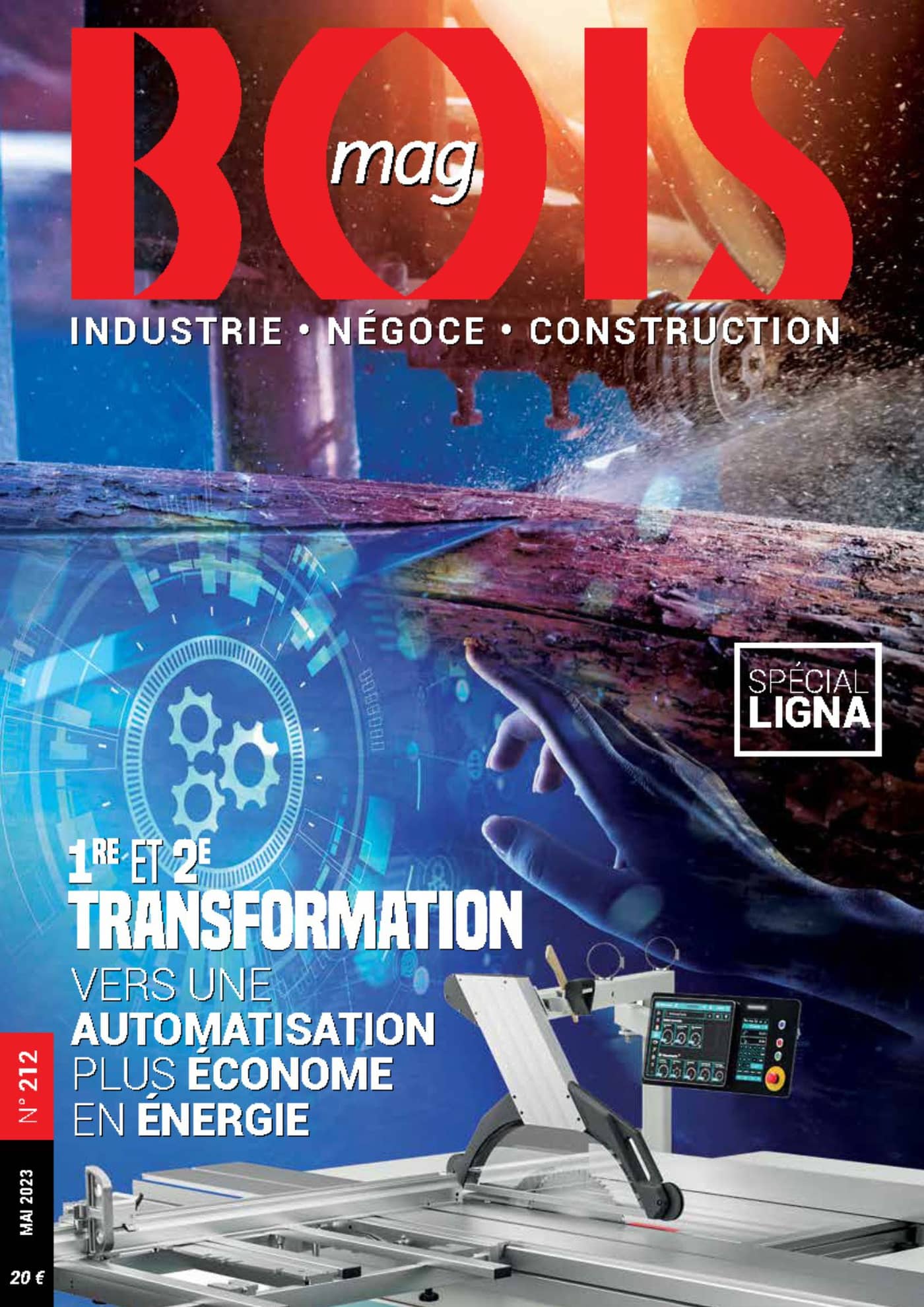 Couverture de BOISmag n°212