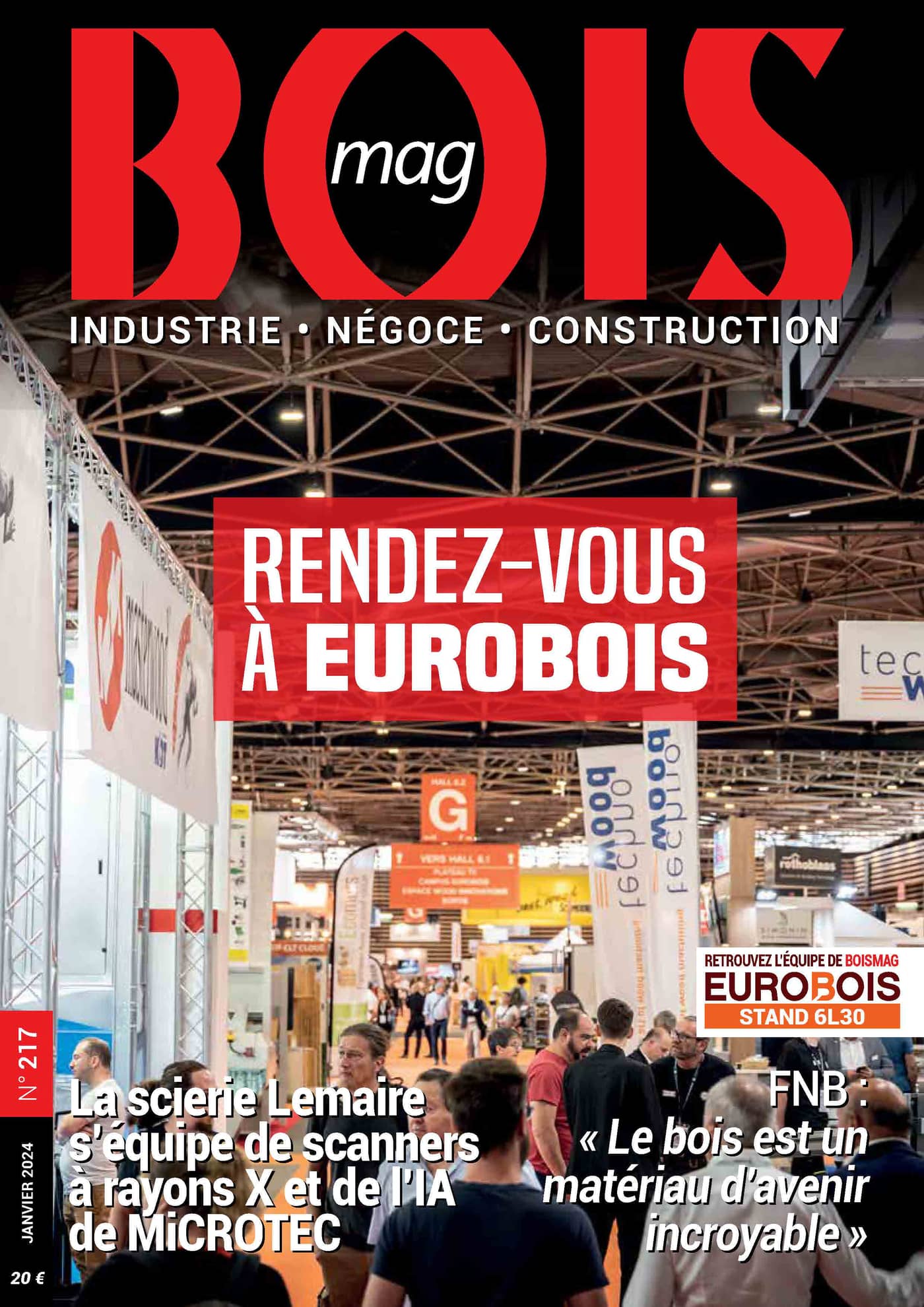 Couverture de BOISmag n°217