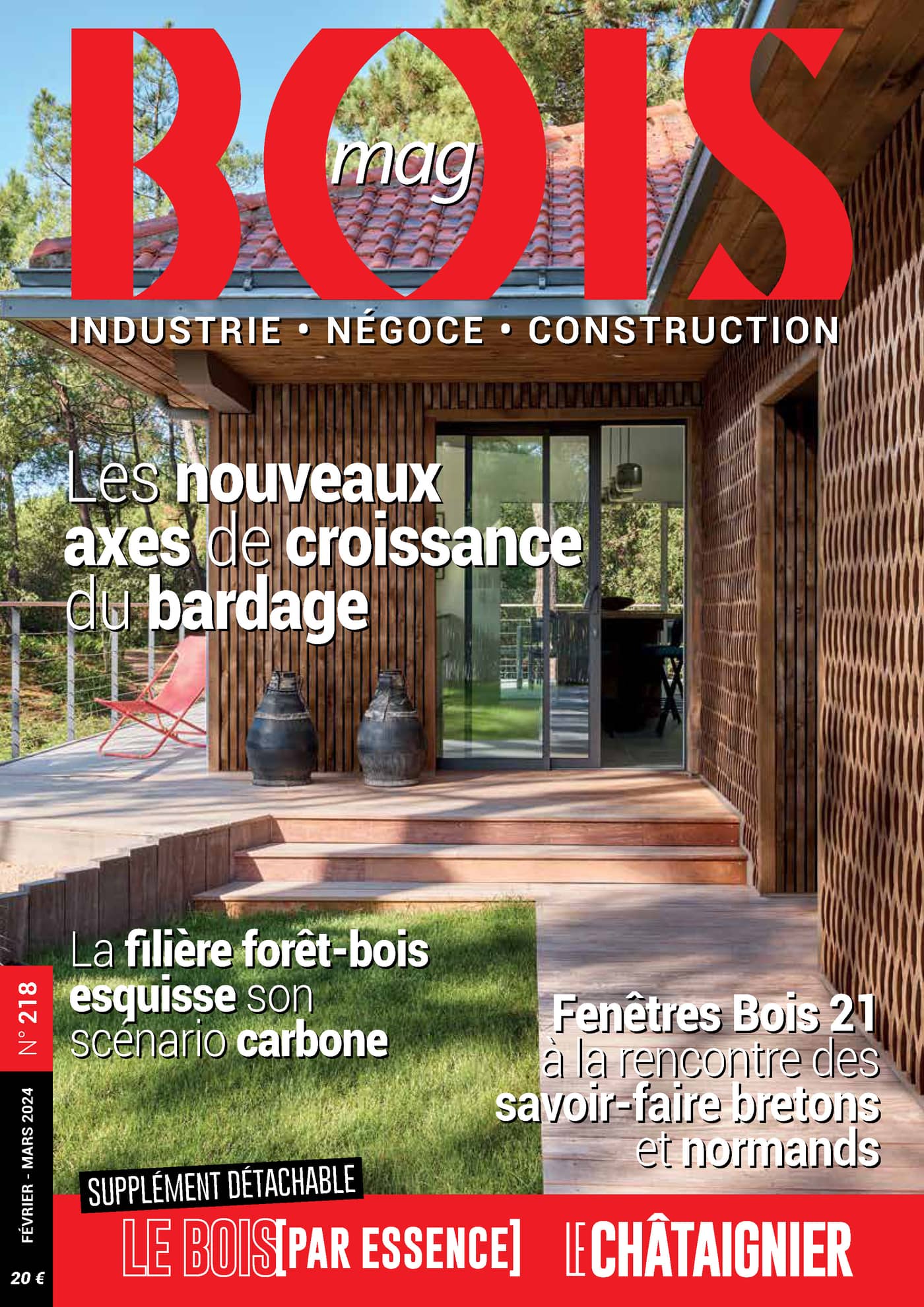 Couverture de BOISmag n°218