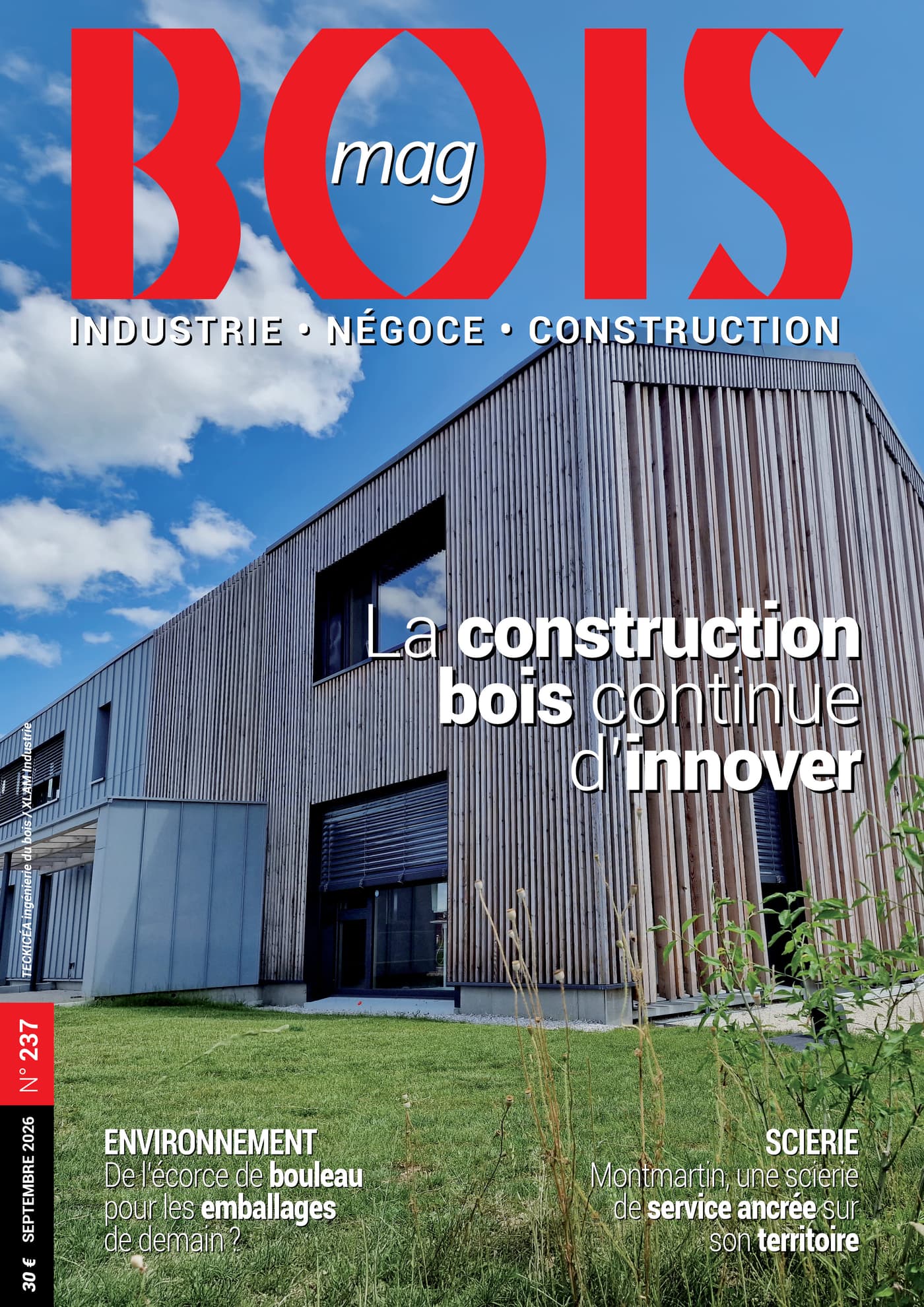 Le magazine de la
filière bois