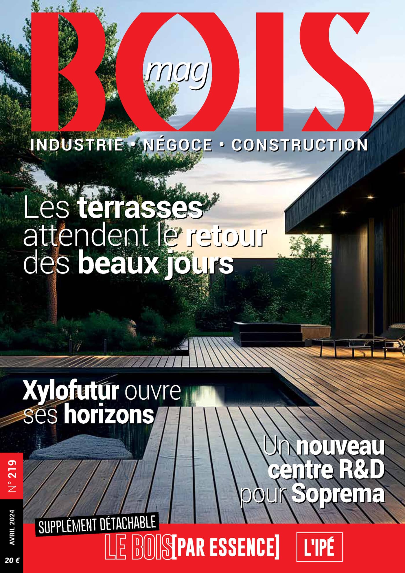 Couverture de BOISmag n°219