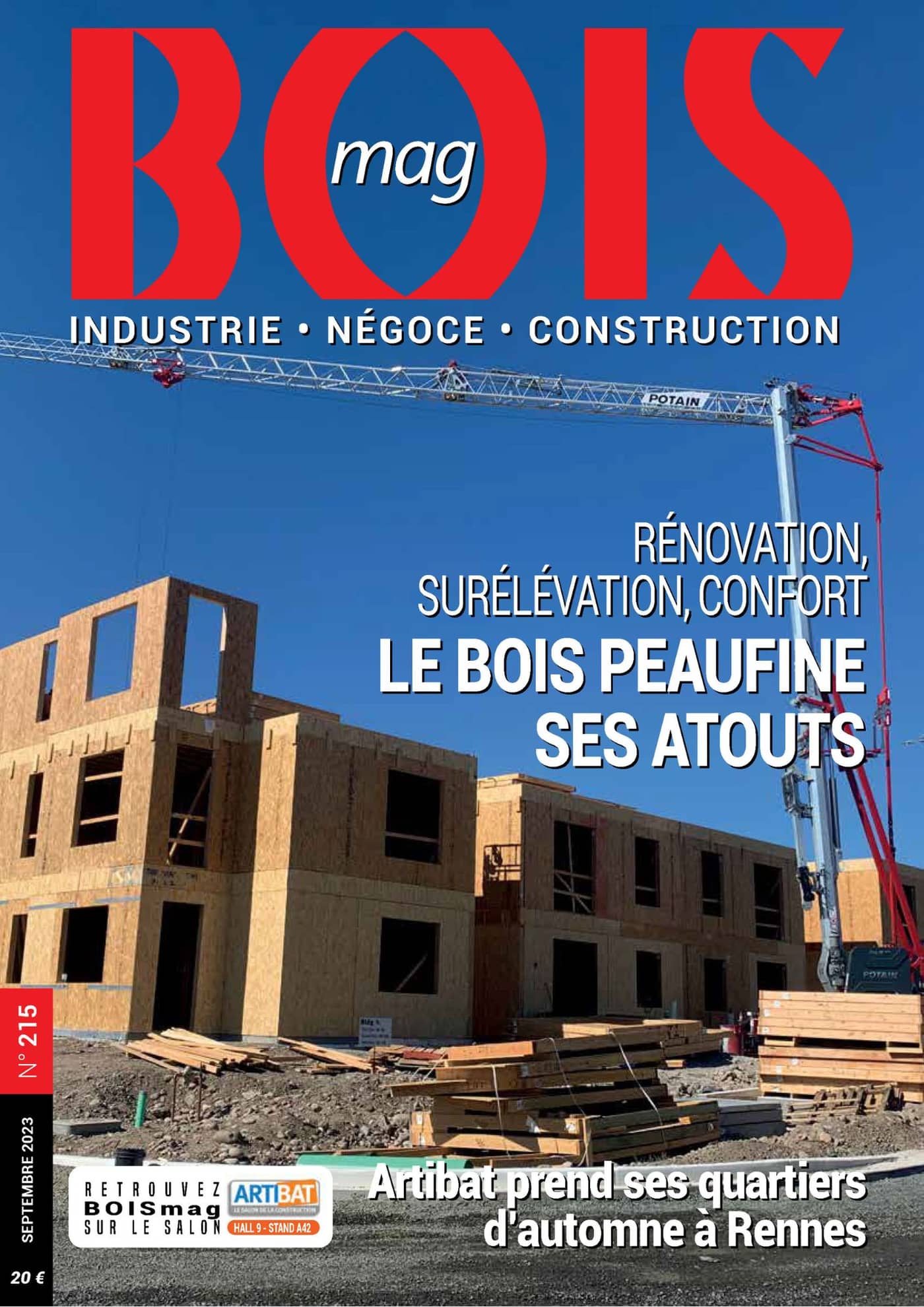 Couverture de BOISmag n°215
