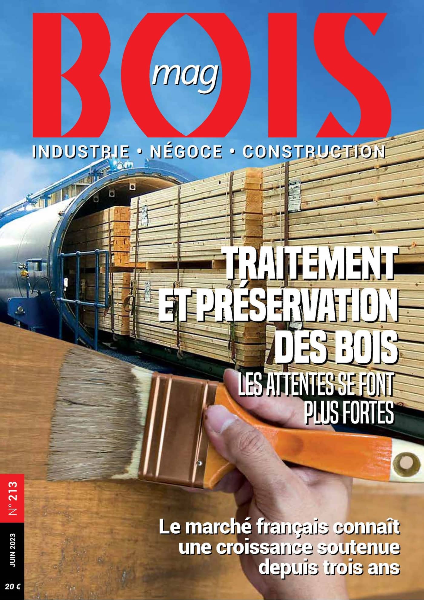 Couverture de BOISmag n°213