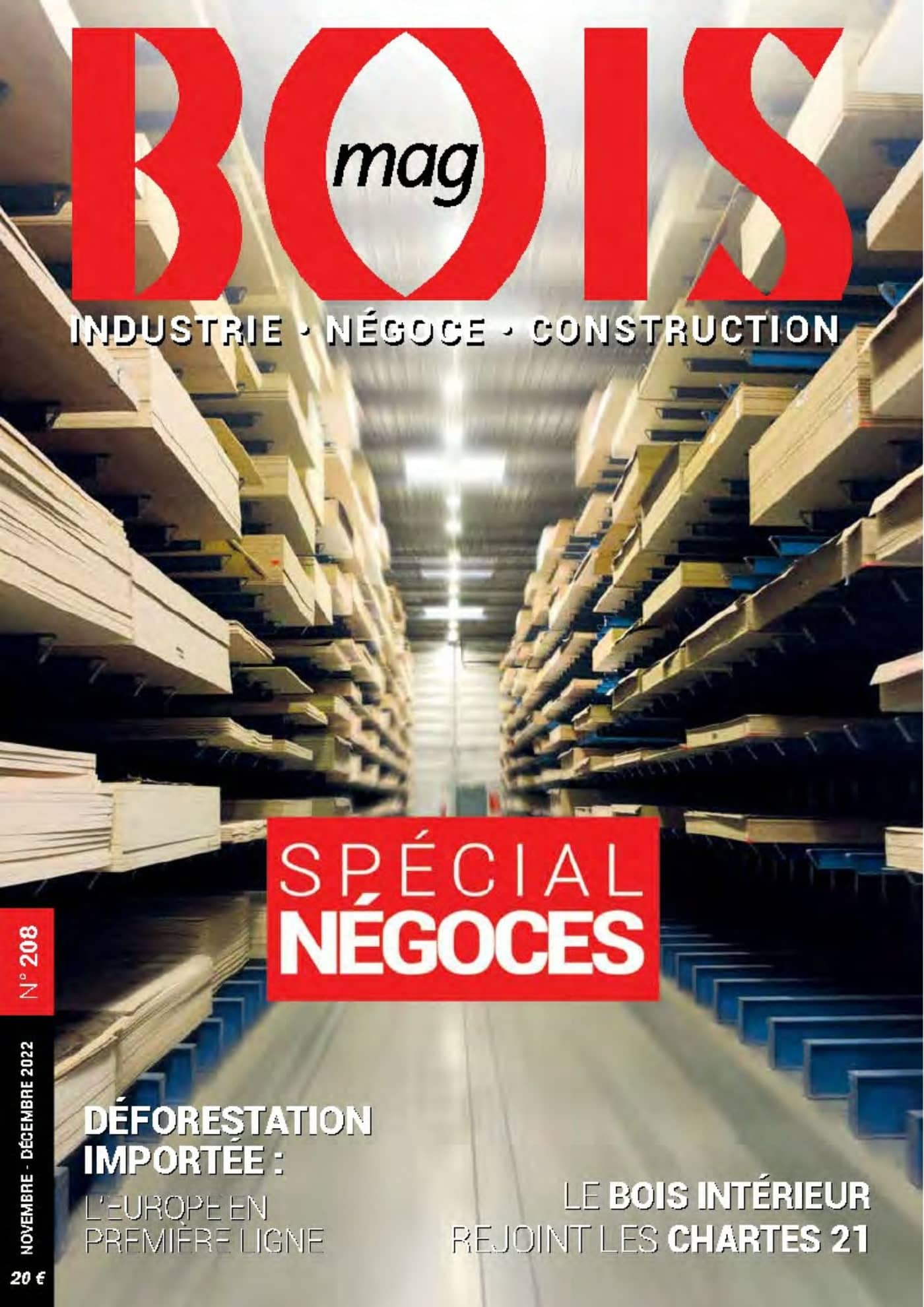 Couverture de BOISmag n°208