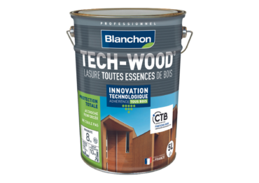 La lasure Tech-Wood de Blanchon